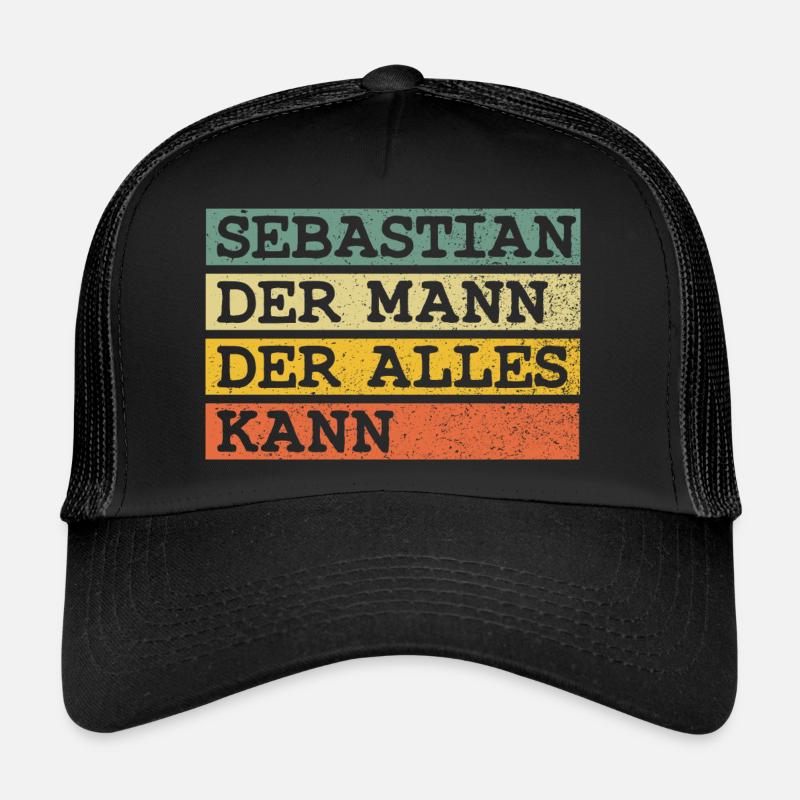 Der Mann Der Alles kann Sebastian Trucker Cap