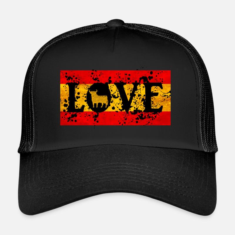 Love for Spain - Trucker Cap - black/black