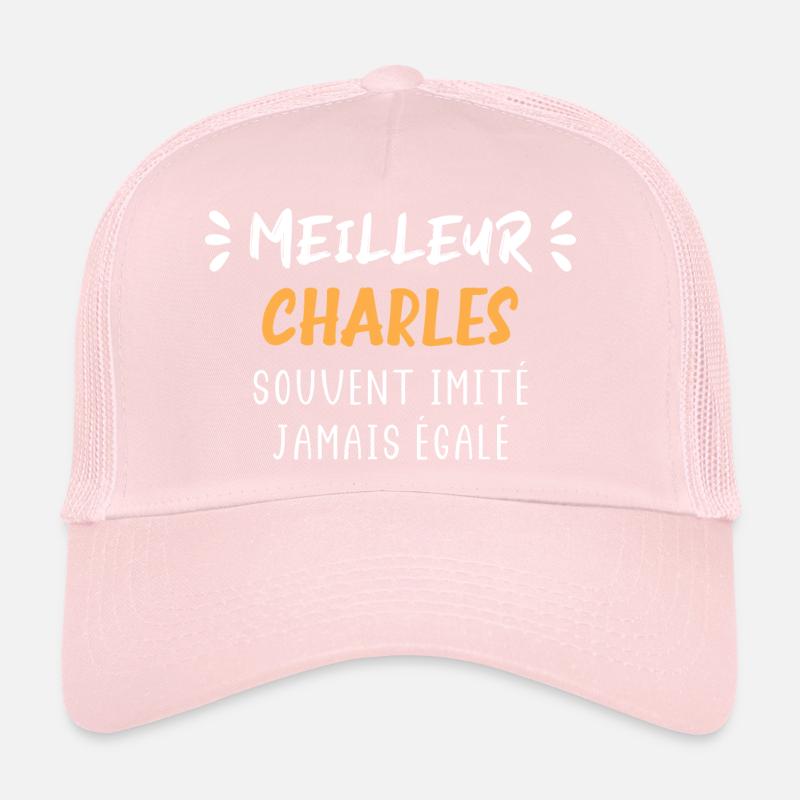 Charles Casquette trucker 