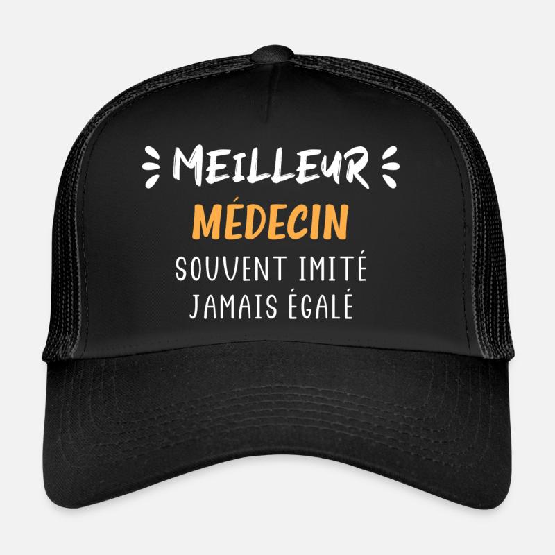 Meilleur médecin Casquette trucker 