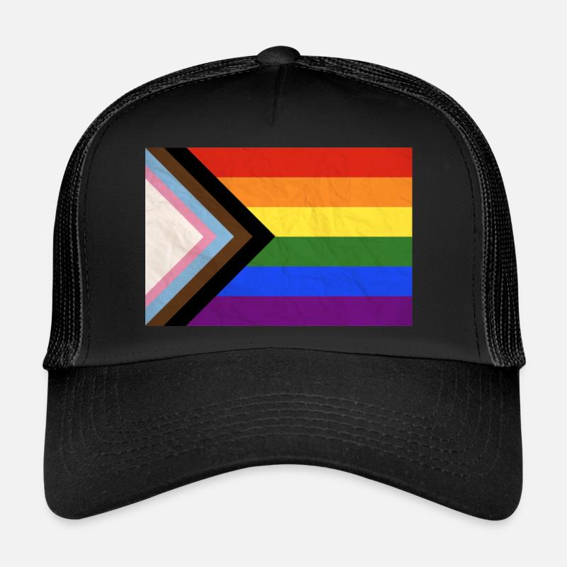 Progress Flag Trucker Cap