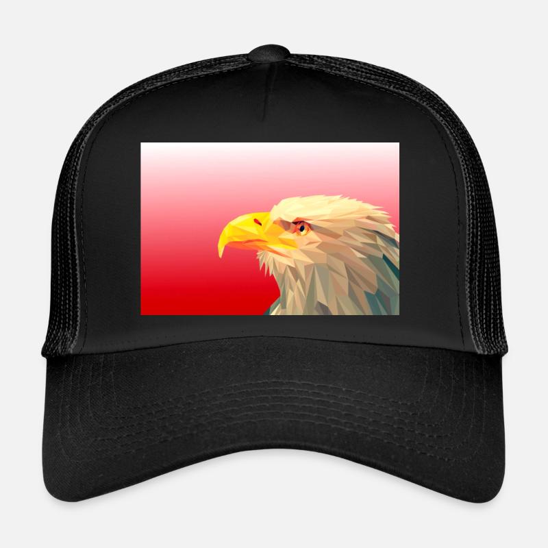 Aigle. - Casquette trucker  - noir/noir