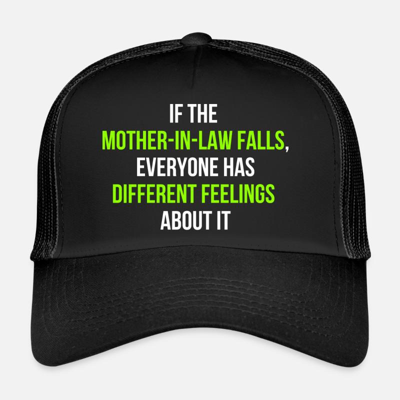 Belle-mère disant anglais Casquette trucker 