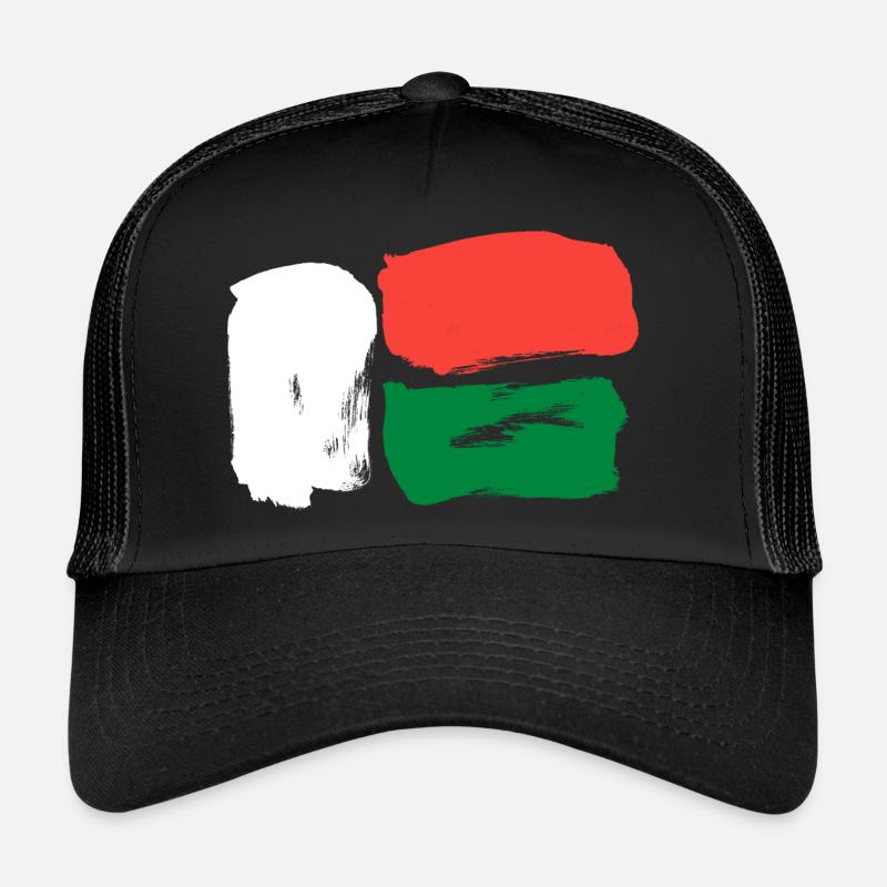 Drapeau de Madagascar - Coups de pinceau Casquette trucker 
