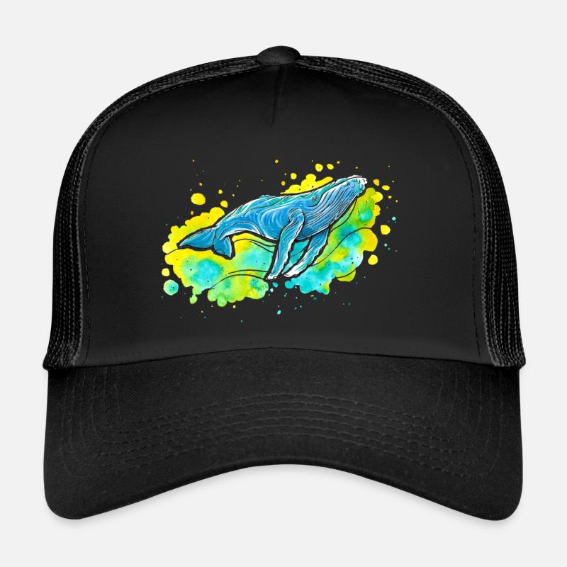 Humpback whale Trucker Cap