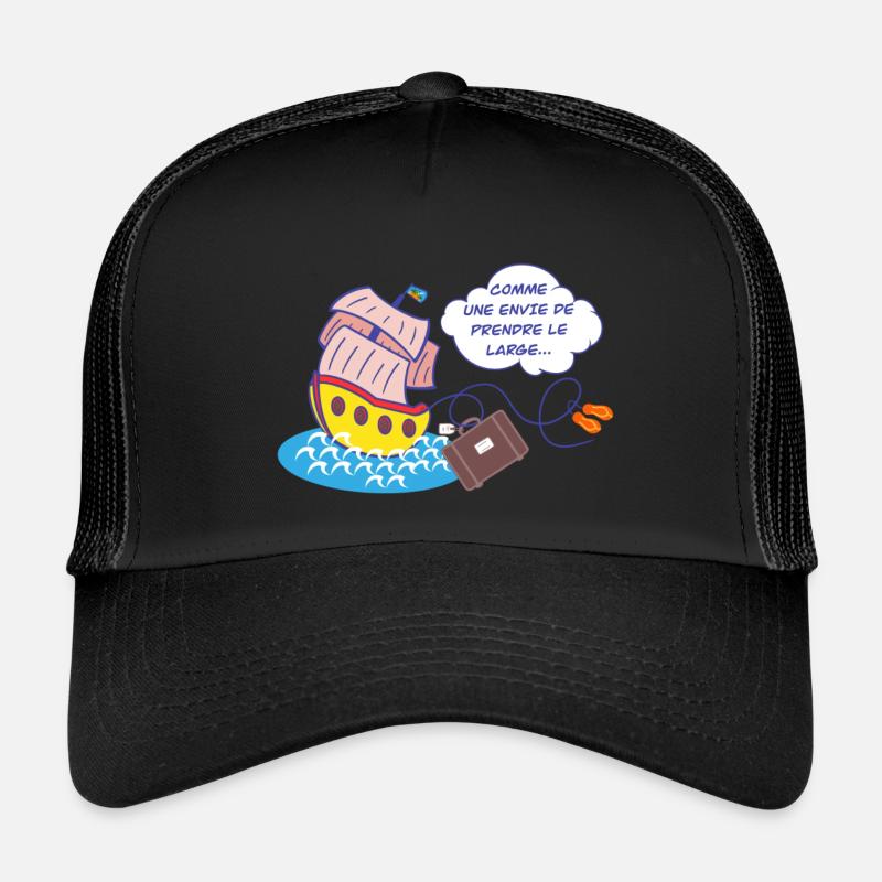 Envie de prendre le large Casquette trucker 