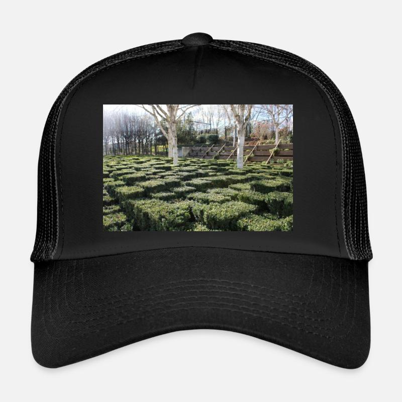 Französischer Zen-Garten Trucker Cap