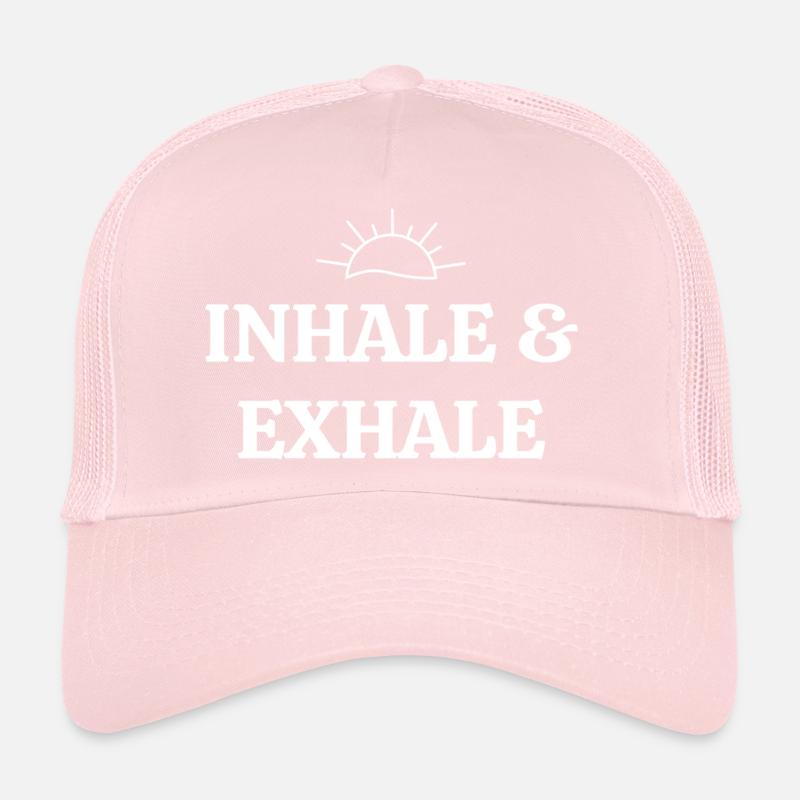 Inspirez et expirez Casquette trucker 