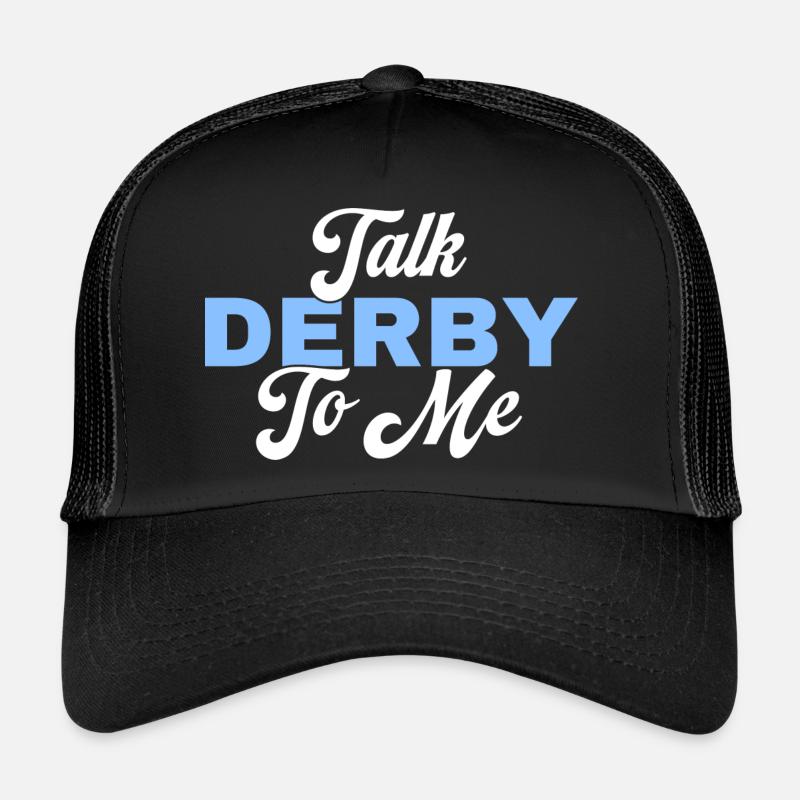 Talk Derby To Me Roller Derby Patins à roulettes Casquette trucker 