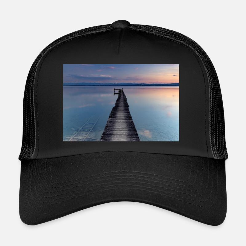 Abendstimmung am Ammersee Trucker Cap