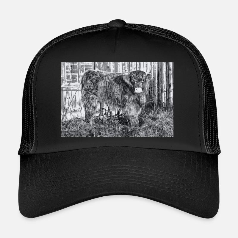 Highland cattle Trucker Cap
