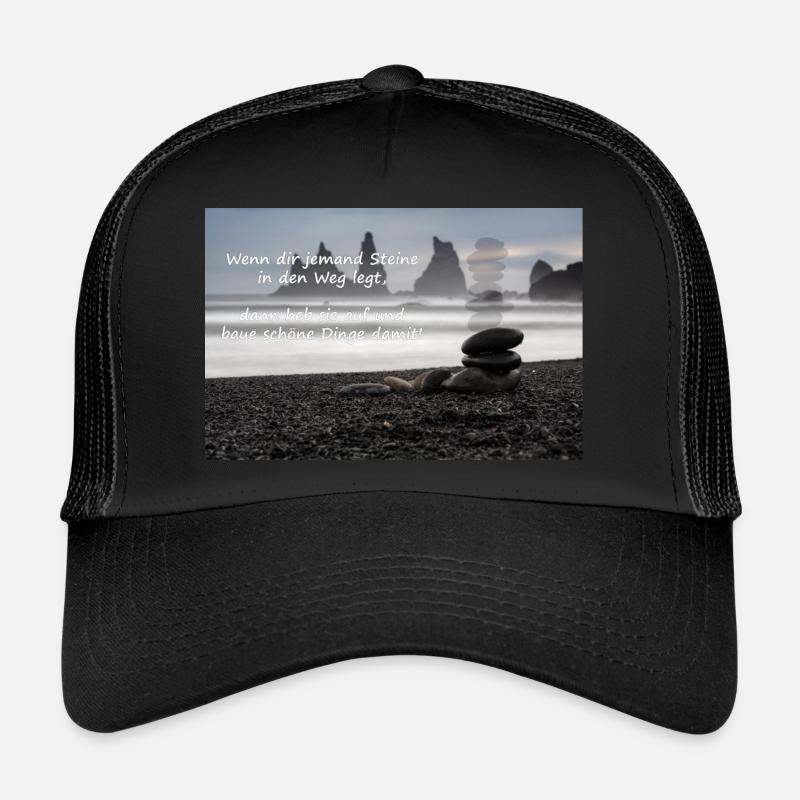 Des obstacles sur le chemin Casquette trucker 