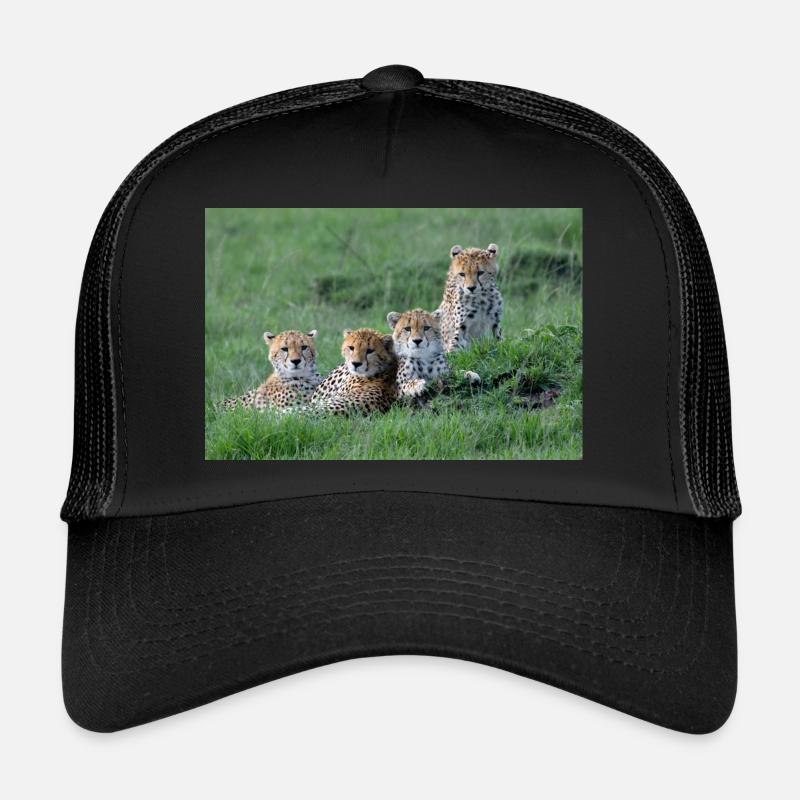 Cheetah - Trucker Cap - black/black