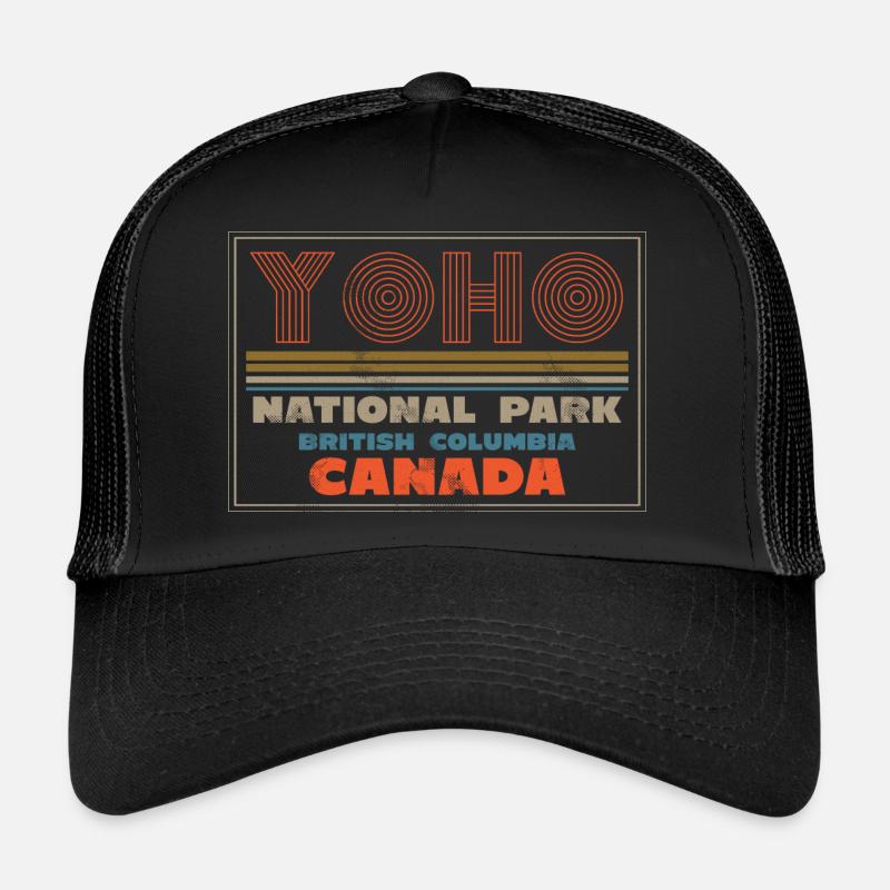 Parc national de Jasper, Colombie-Britannique, Canada Casquette trucker 