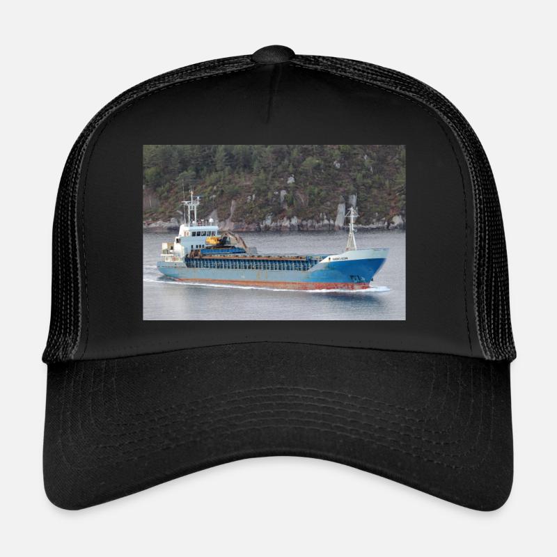 Barentssee - Trucker Cap - Schwarz/Schwarz