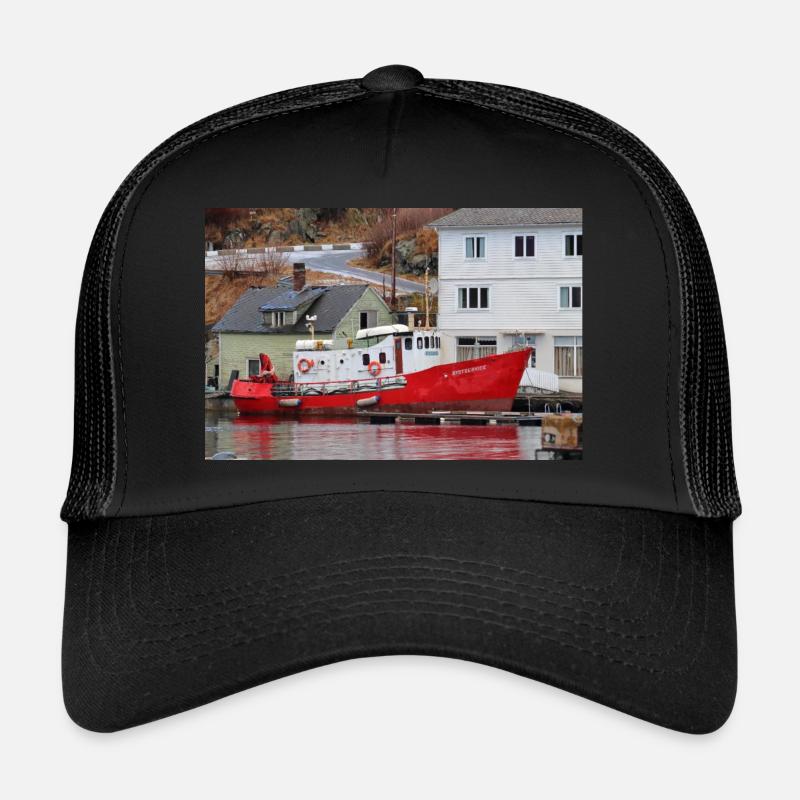 Coastal service - Trucker Cap - black/black