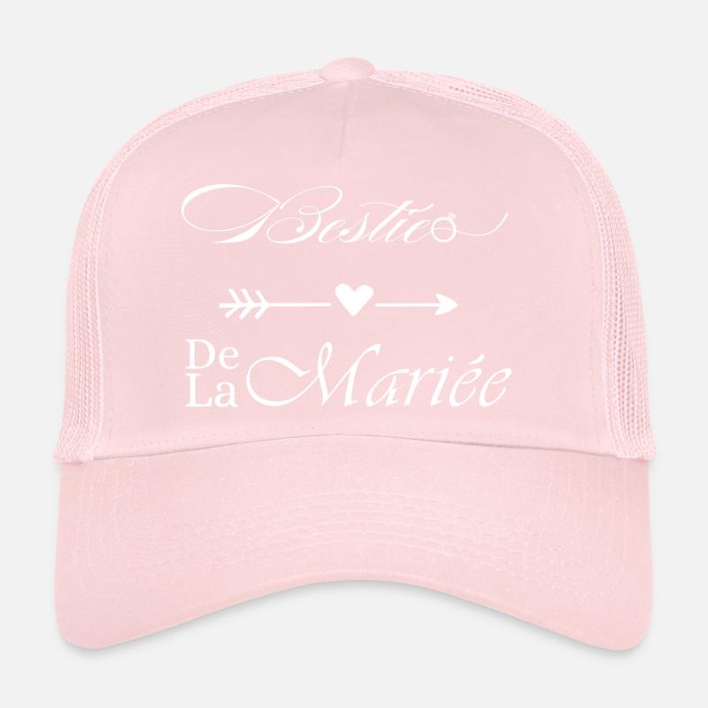 Bestie de la mariée Casquette trucker 