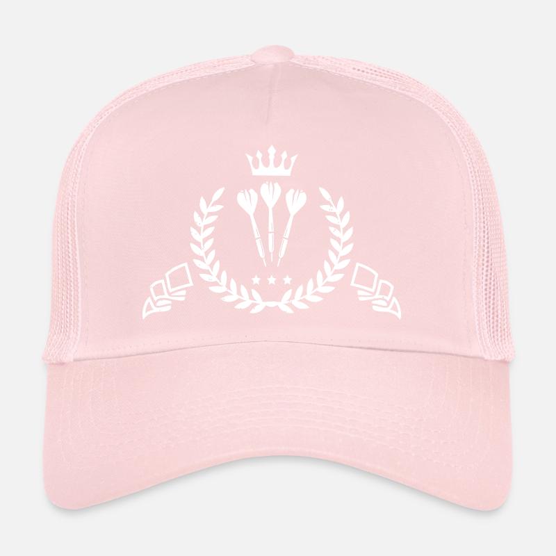 Armoiries de fléchettes Casquette trucker 