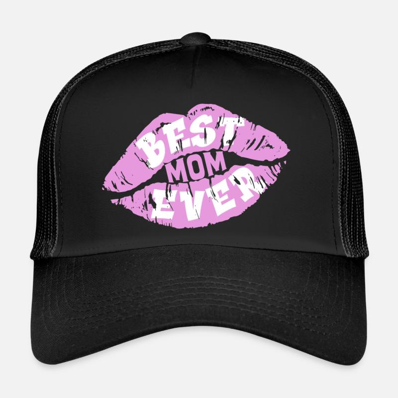 Maman - Casquette trucker - noir/noir