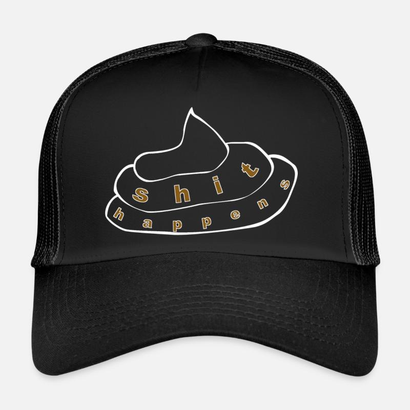 La merde arrive 1 Casquette trucker 