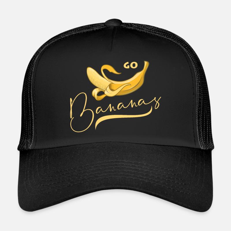 Drôle de dicton - Go Bananas Casquette trucker 