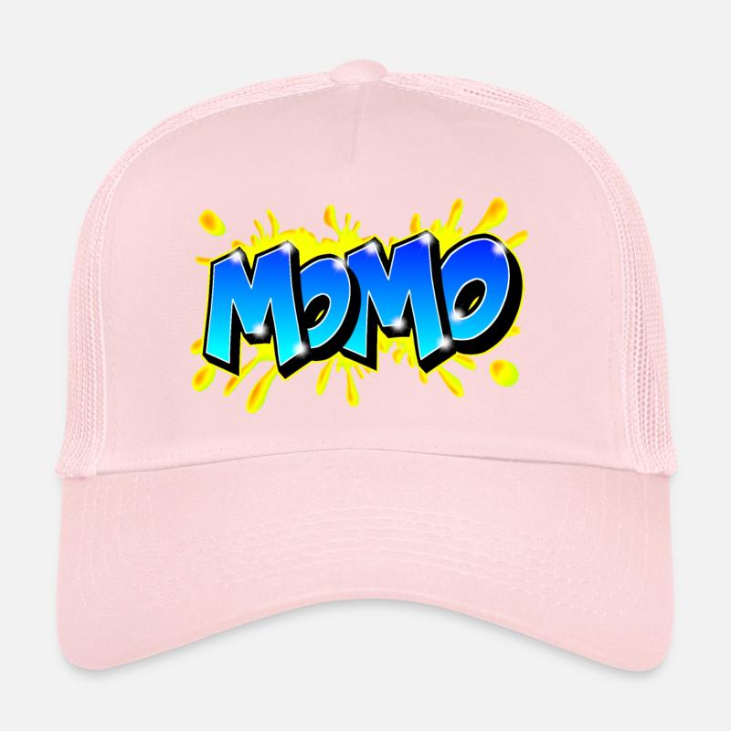 Graffiti Name MOMO printable on evrything Casquette trucker 