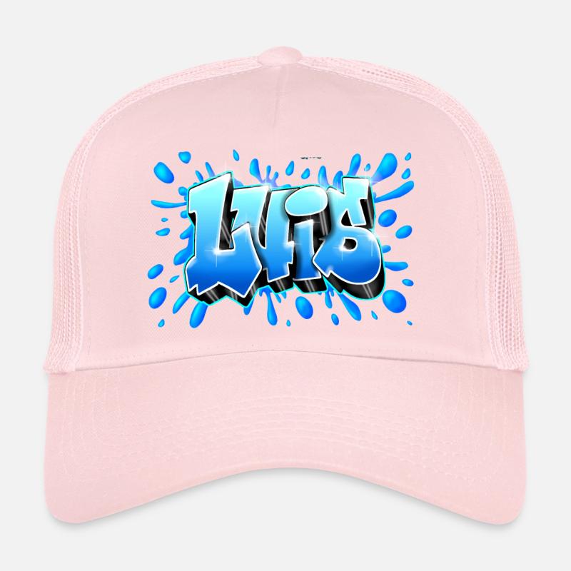 Luis Graffiti Name Splash auf alles druckbar Trucker Cap