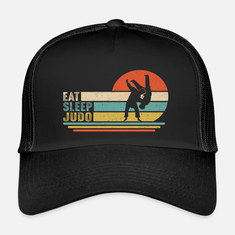 Eat Sleep judo Trucker Cap