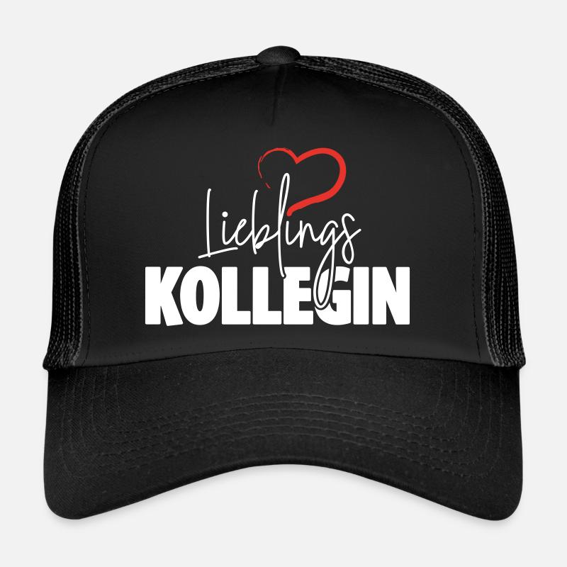 Lieblingskollegin mit Herz Trucker Cap