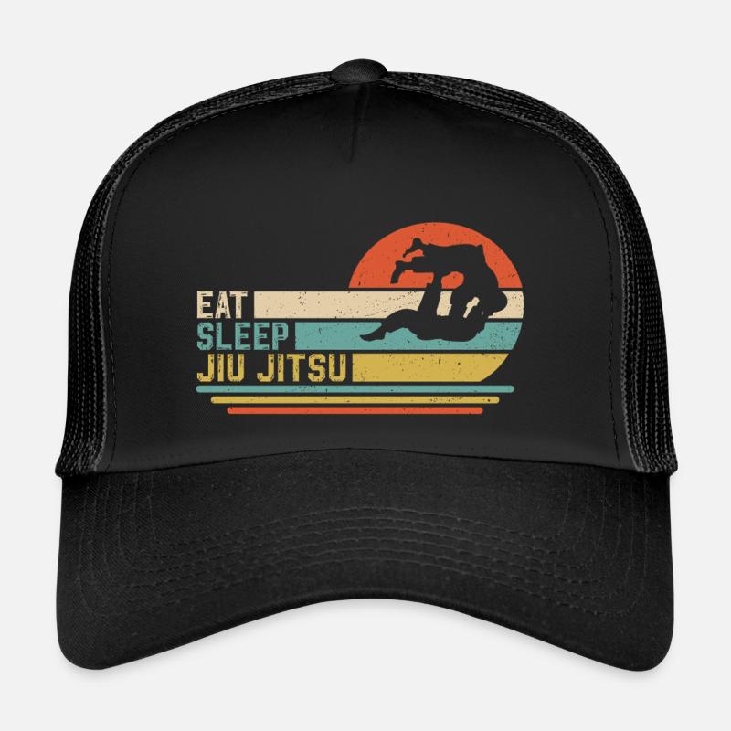 Eat Sleep Jiu Jitsu Trucker Cap