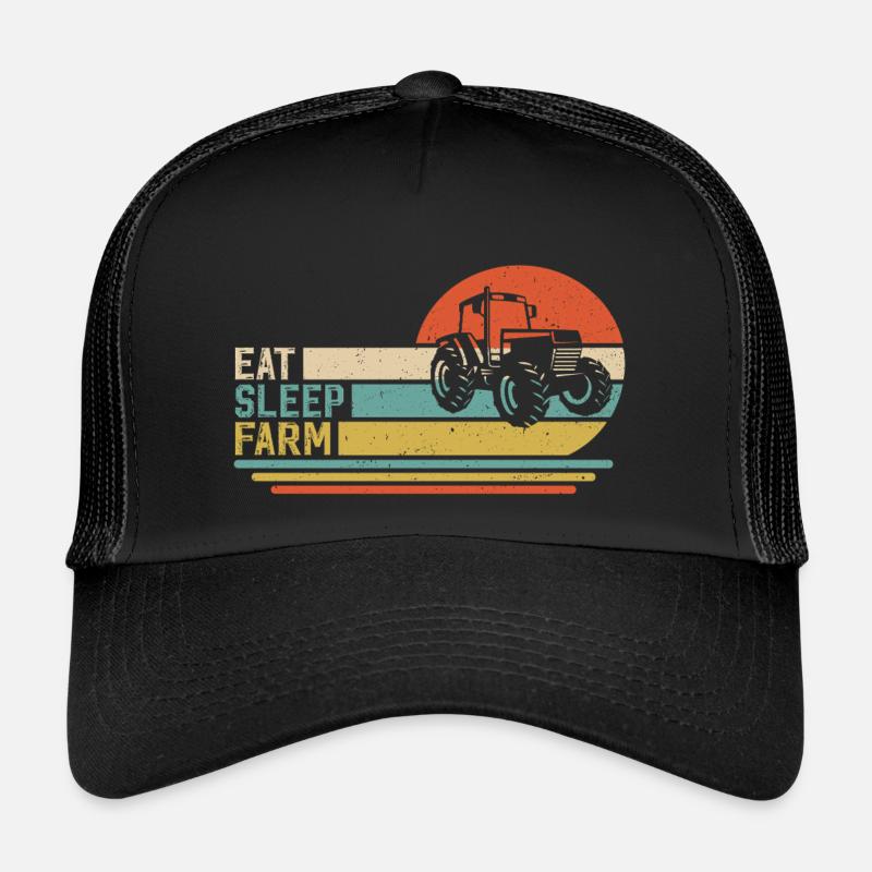 Manger Dormir Ferme Casquette trucker 