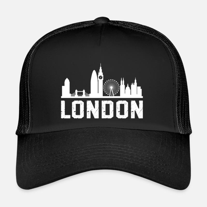 Skyline de Londres Casquette trucker 