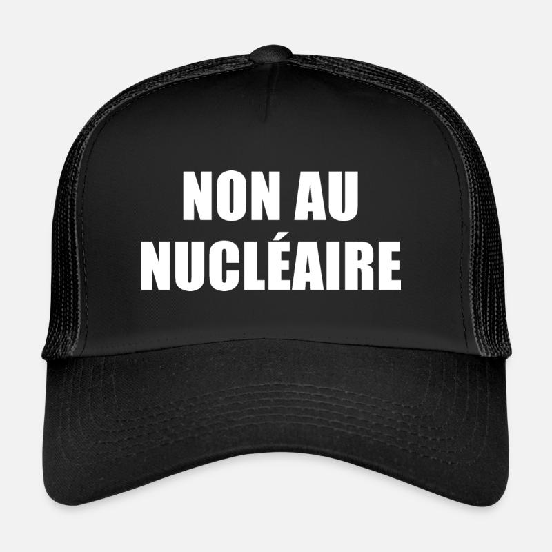 Non au nucléaire Casquette trucker 