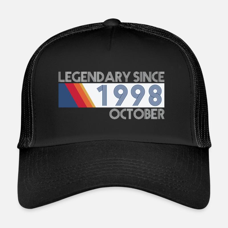 Retro SiFi Legendary since October 1998 - Geburtst Trucker Cap