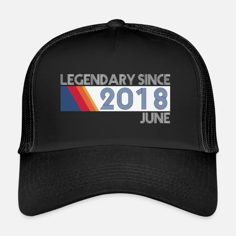 Retro SiFi Legendary since Juni 2018 - Geburtstag Trucker Cap