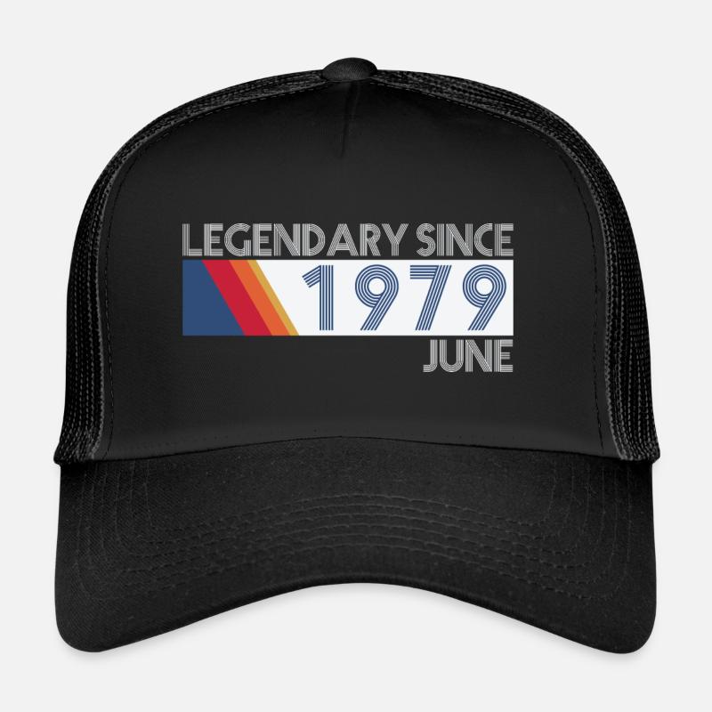 Retro SiFi Legendary since Juni 1979 - Geburtstag Trucker Cap