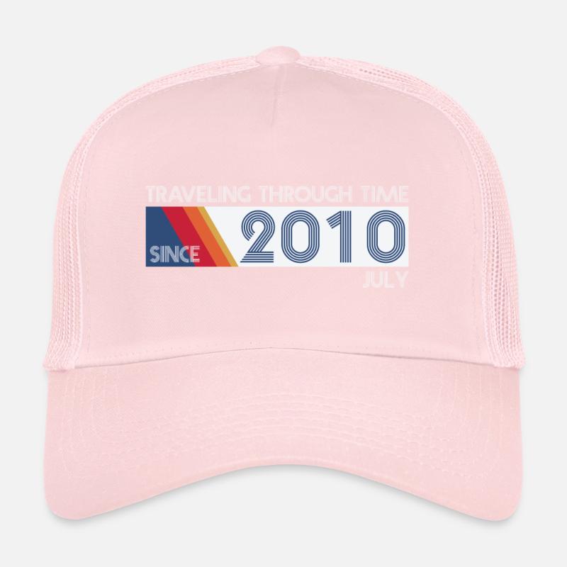 Funny Zeitreise Geburtstags Design July 2010 Trucker Cap