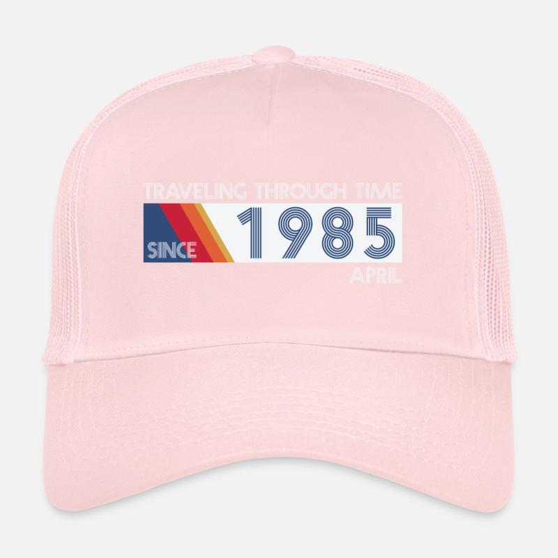 Funny Zeitreise Geburtstags Design April 1985 Trucker Cap