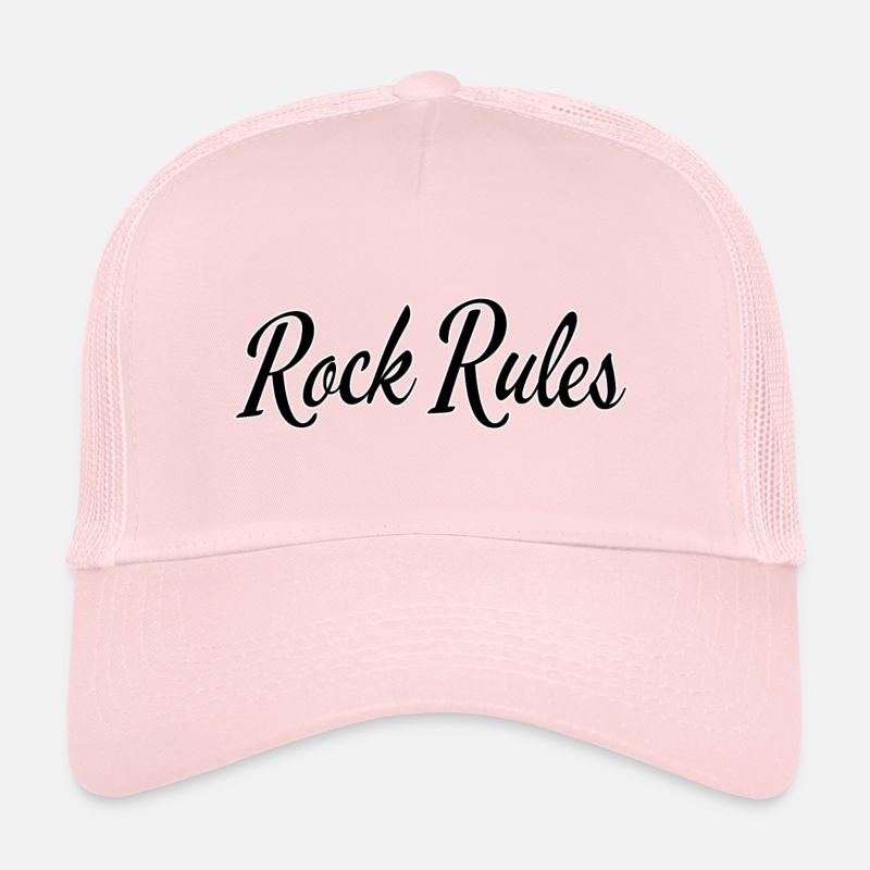 Règles rock Casquette trucker 
