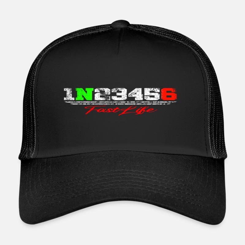 1N23456 Fast Life Casquette trucker 