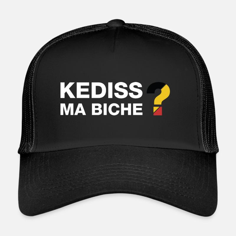 Kediss ma biche ? Casquette trucker 