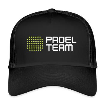 Padel Tennis Padel Club Paddle Padel Tennis - Trucker Cap - black/black - Front