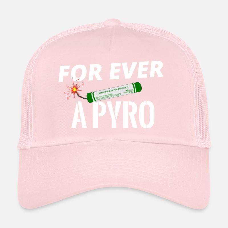 Pyro for ever Fireworks Trucker Cap