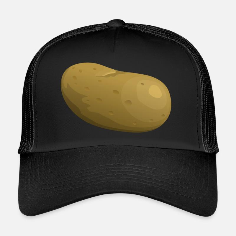 potato - Trucker Cap - black/black