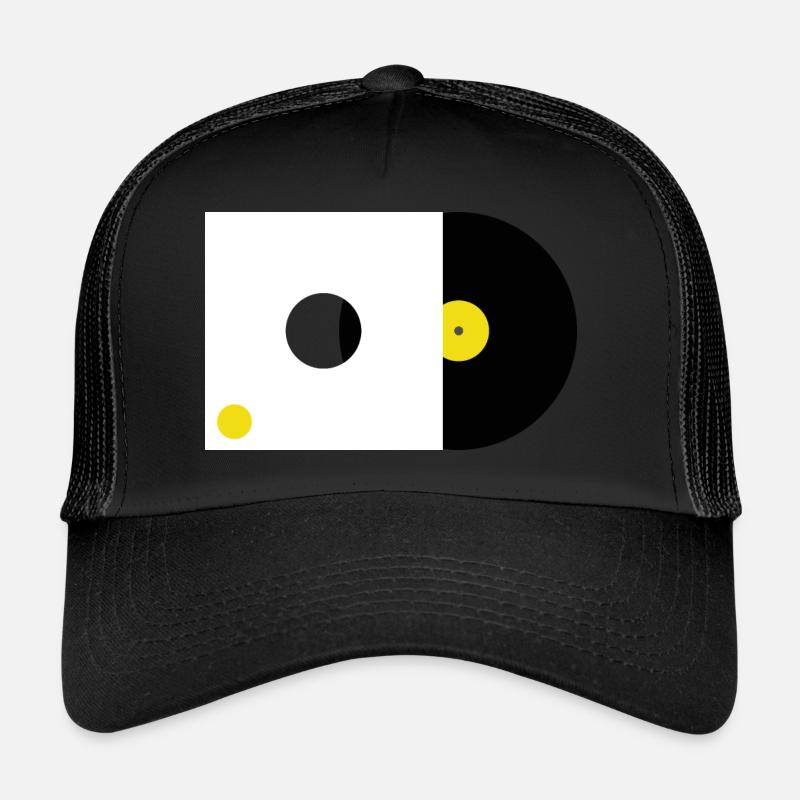 Aufnehmen - Trucker Cap - Schwarz/Schwarz