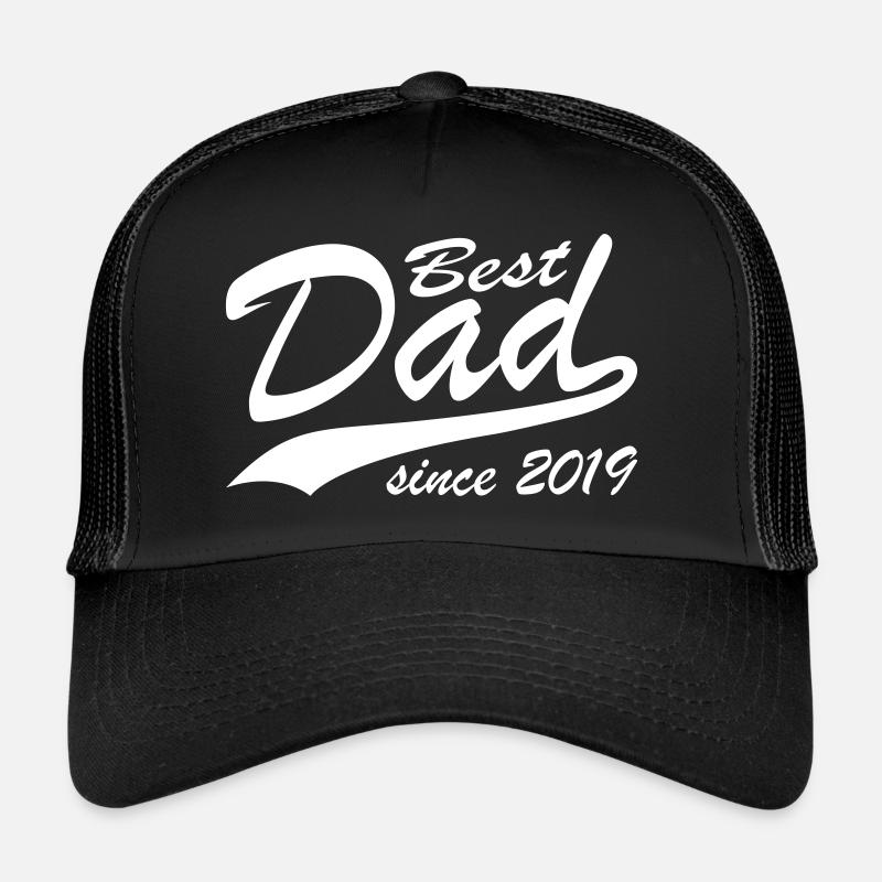 Best Dad - Trucker Cap - Schwarz/Schwarz