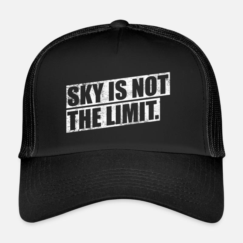 Le ciel n'est pas la limite Casquette trucker 