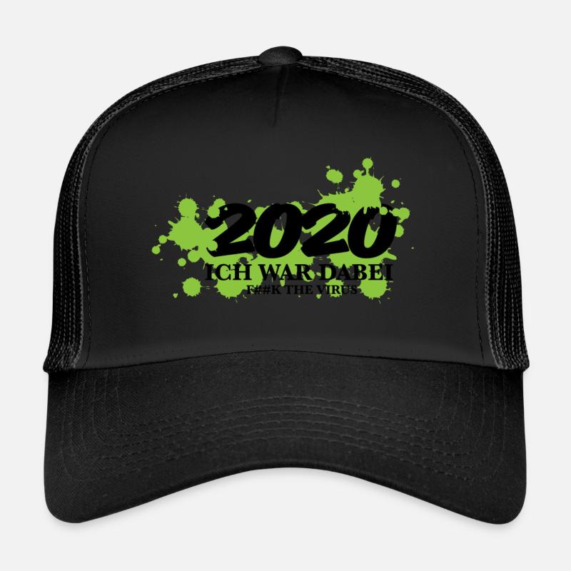 2020 Corona Covid19 Statement ich war dabei Spruch Trucker Cap