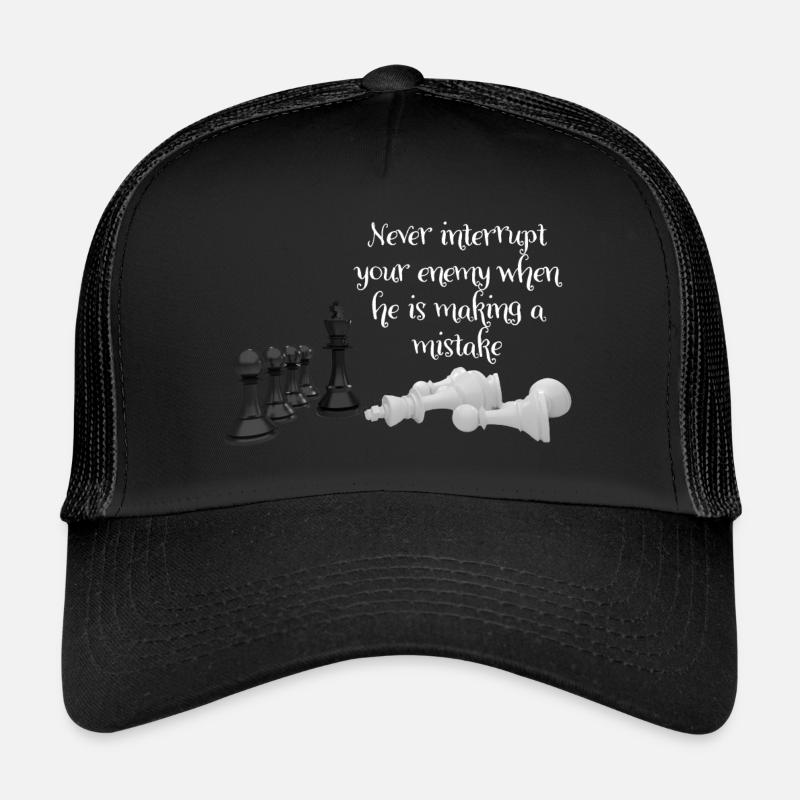 Chess - Trucker Cap - black/black
