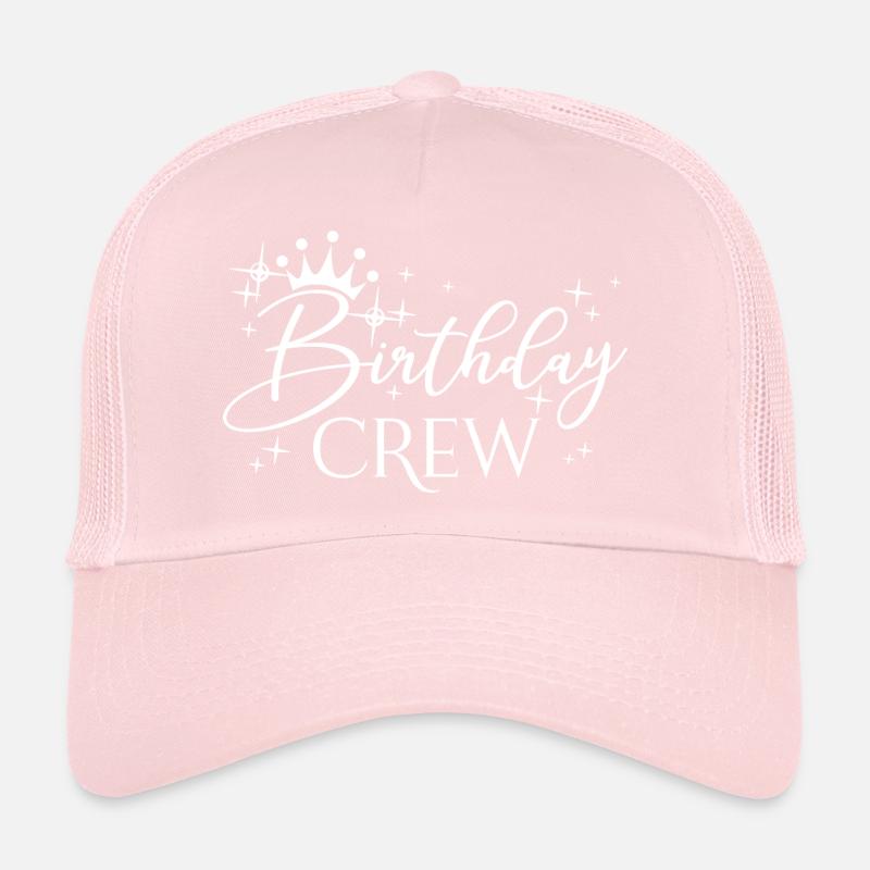 Birthday Crew Matching Gruppe Geburtstagsfeier Outfit Trucker Cap